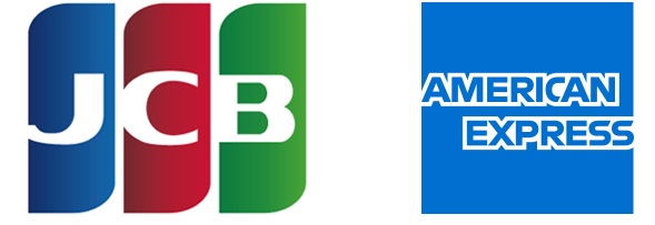 JCB,AMEX